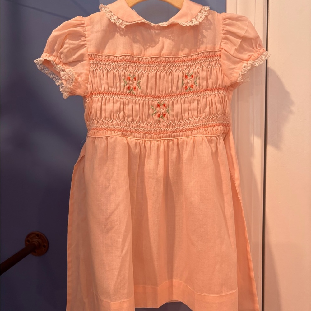 Vintage pink Polly Flinders dress